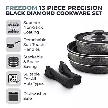 Tower Freedom Precision 13 Piece Cookware Set | Kaleidoscope