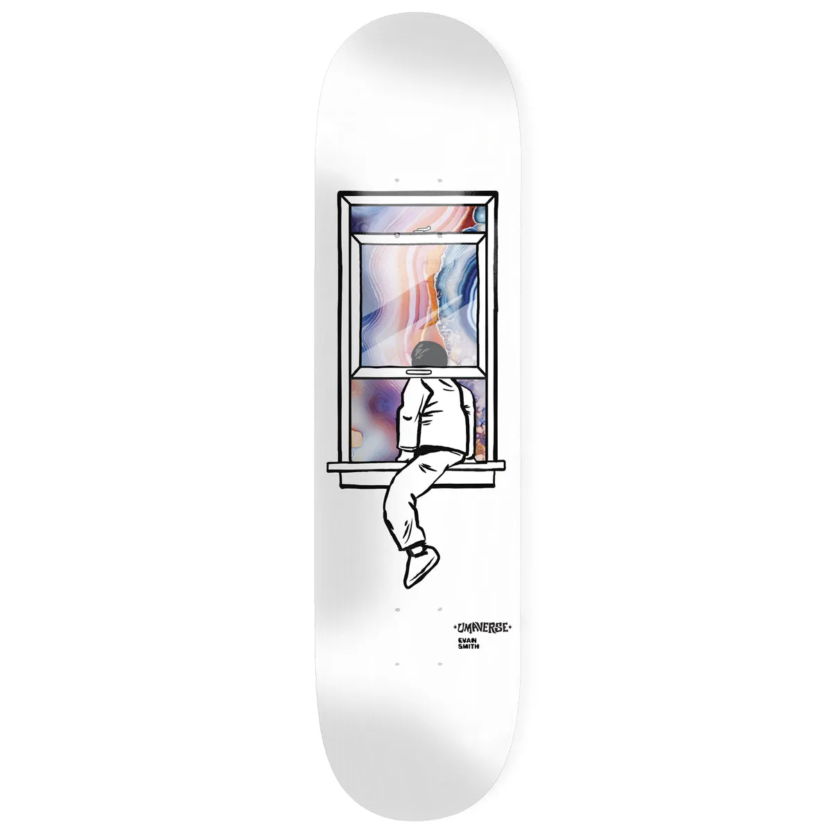 Umaverse Evan Windoor Skateboard Deck - 8.5