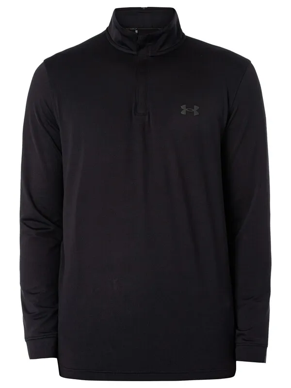 Under Armour Golf Playoff 1/4 Zip Track Top - Black