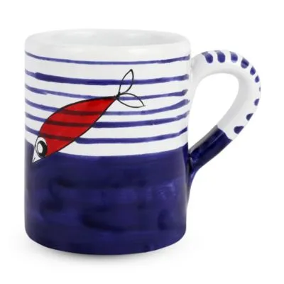 Vietri Pesce Pazzo Fish Mug