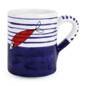 Vietri Pesce Pazzo Fish Mug