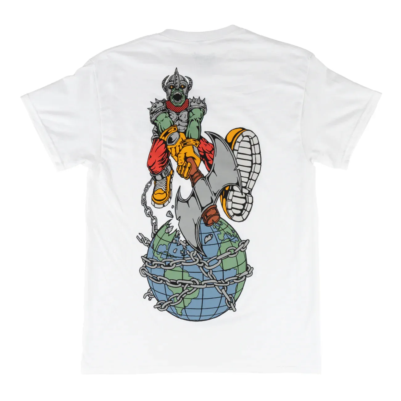 Welcome Skateboards - Unchained Tee - White