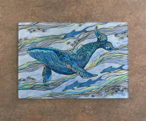 Whale Watch Cutting Board