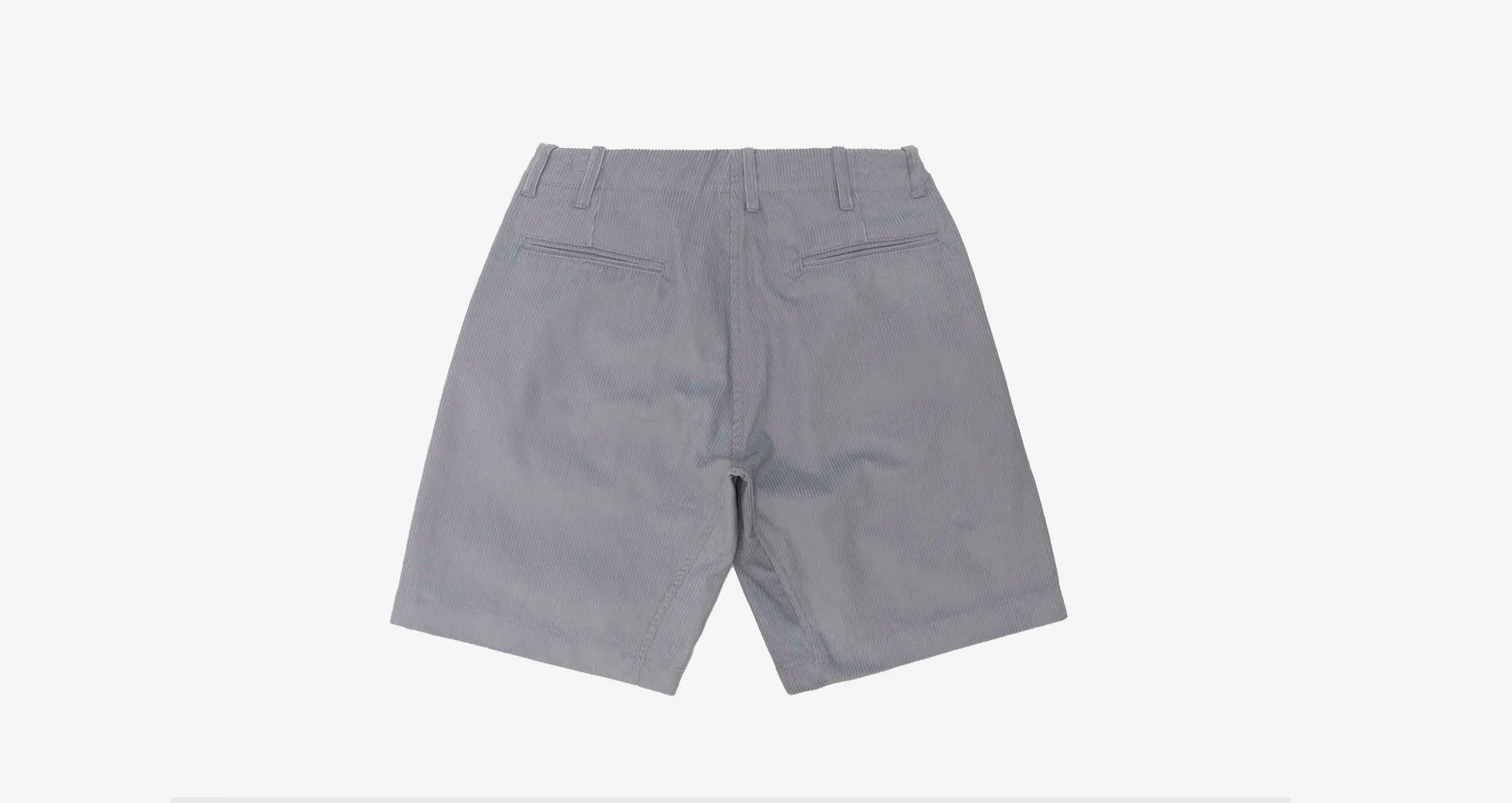 Whim Golf Corduroy Cotton Golf Shorts M - Grey