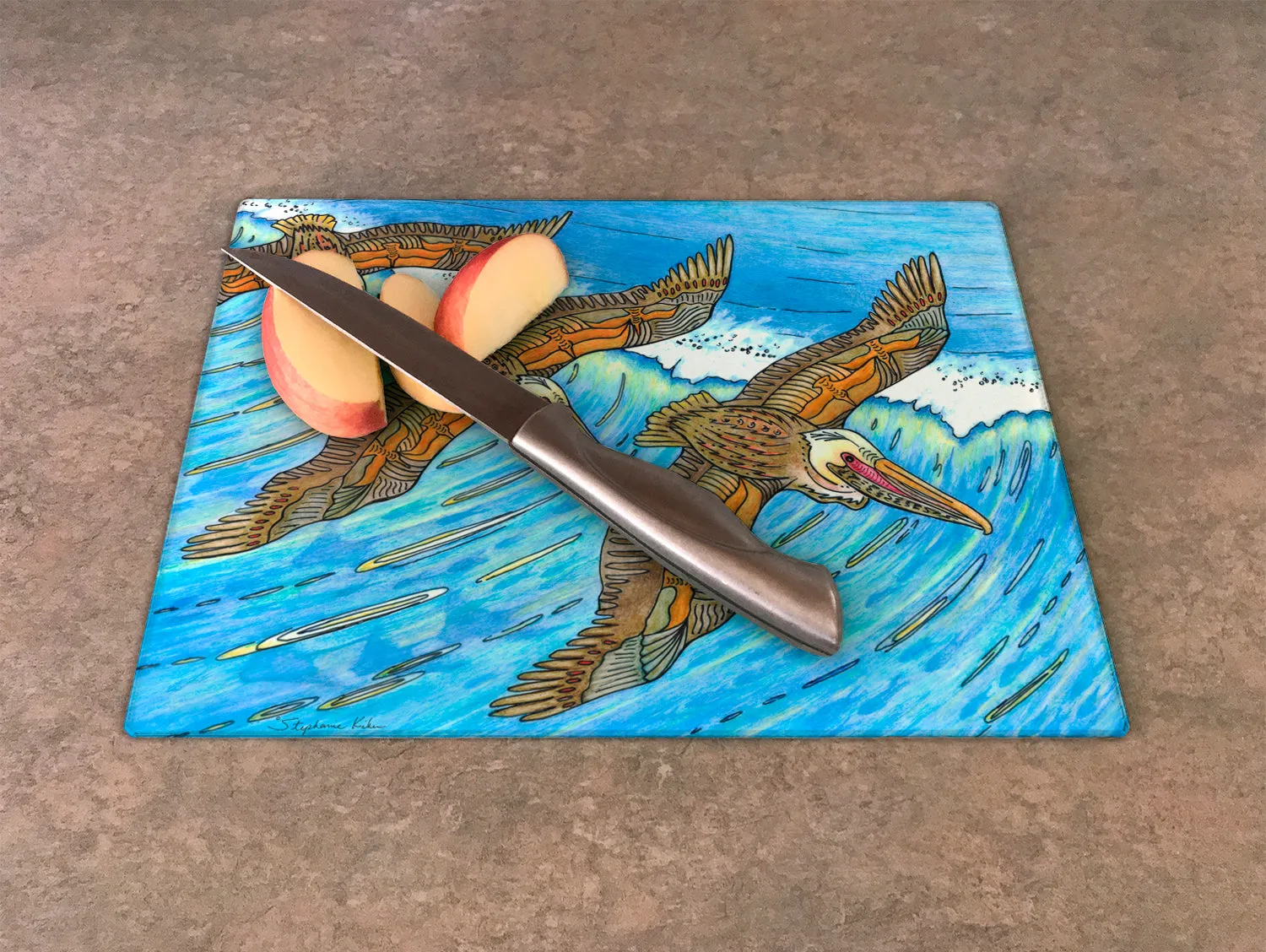 Wings over Waves Cutting Board