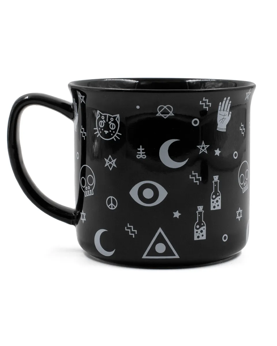 Witchy Things Black Mug