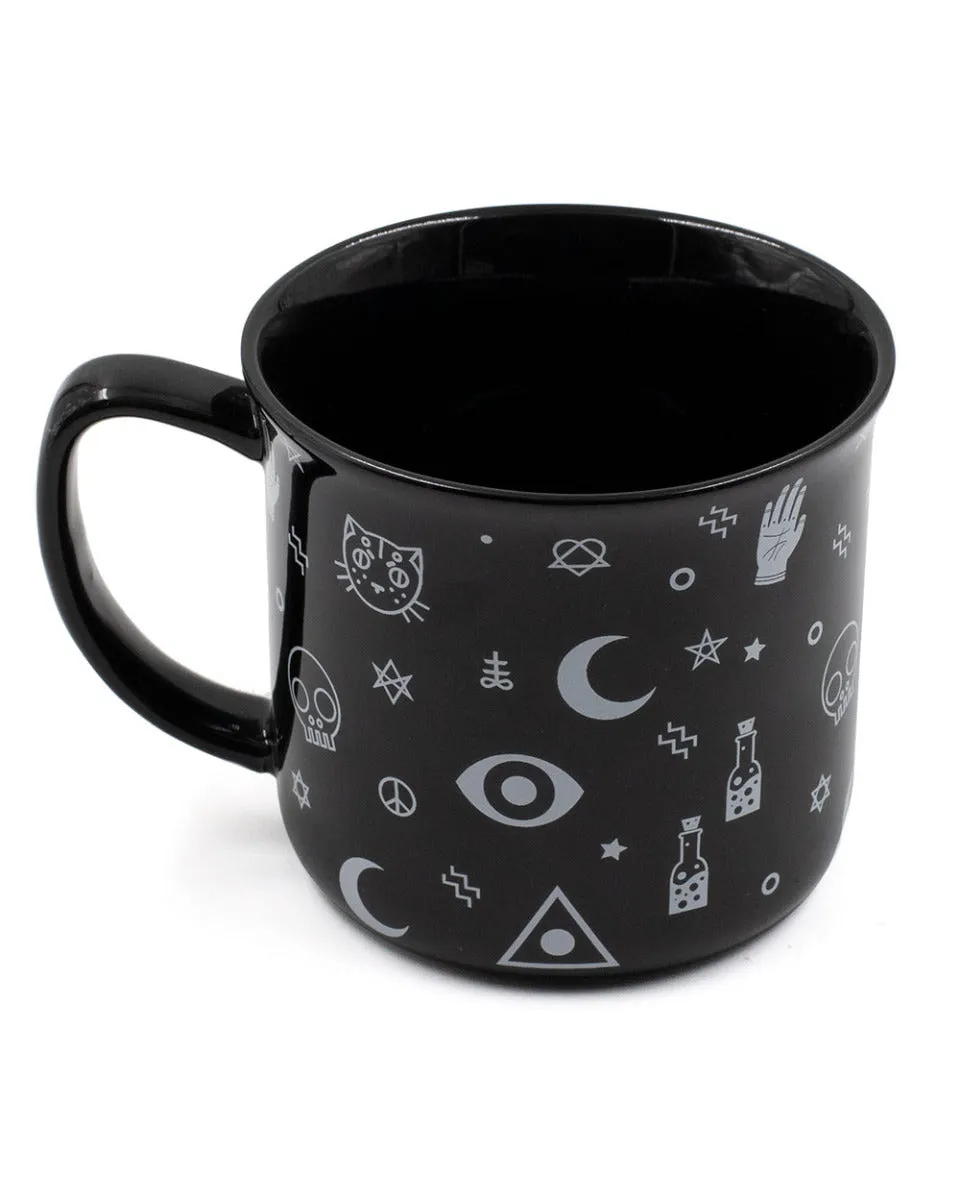 Witchy Things Black Mug