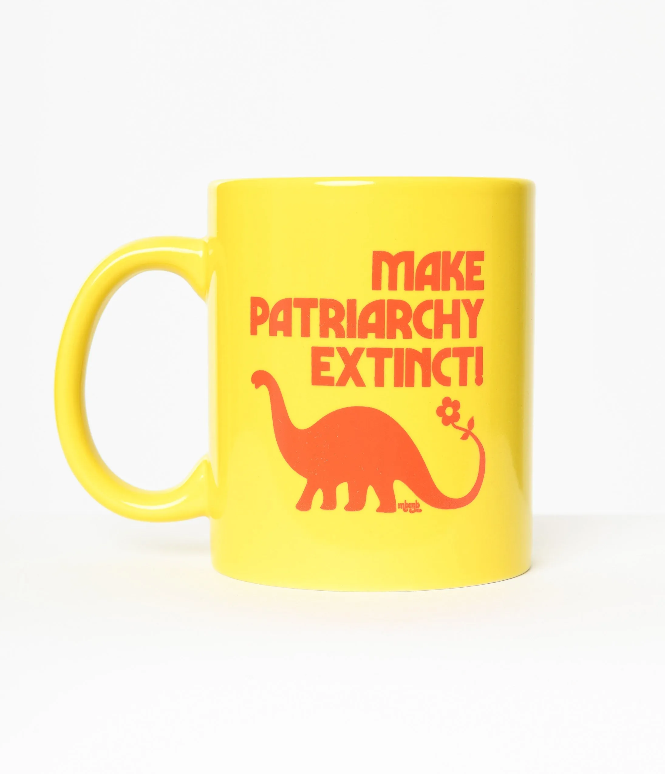 Yellow Make Patriarchy Extinct Coffee Mug