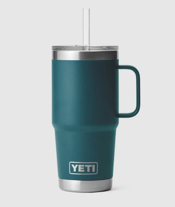 YETI RAMBLER 25OZ STRAW MUG