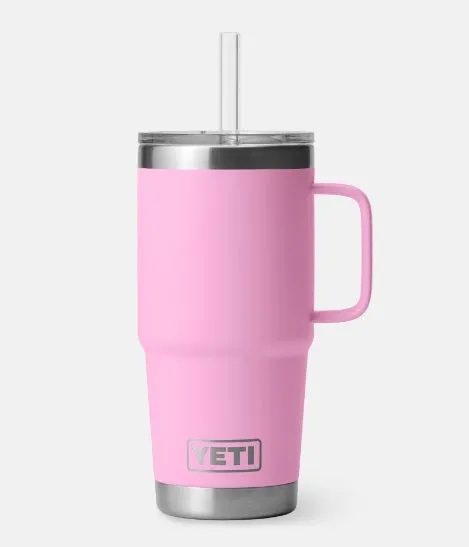 YETI RAMBLER 25OZ STRAW MUG