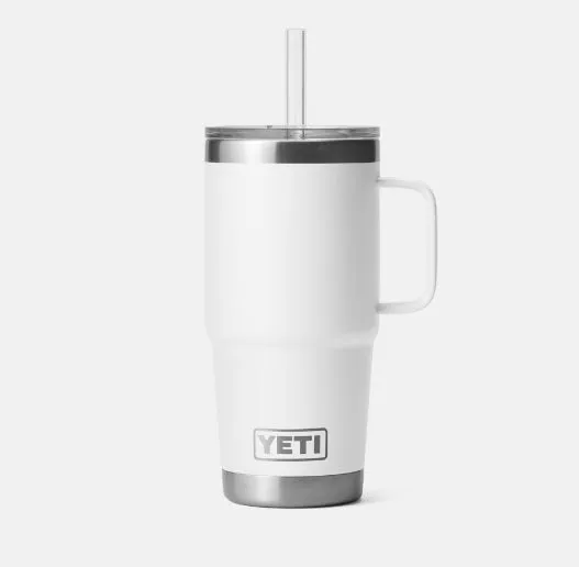 YETI RAMBLER 25OZ STRAW MUG