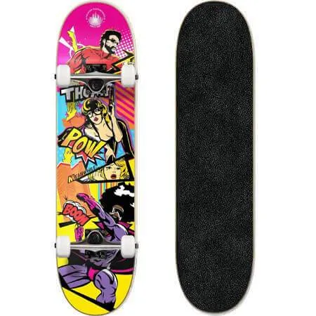 Yocaher Comix 8 Complete Skateboard