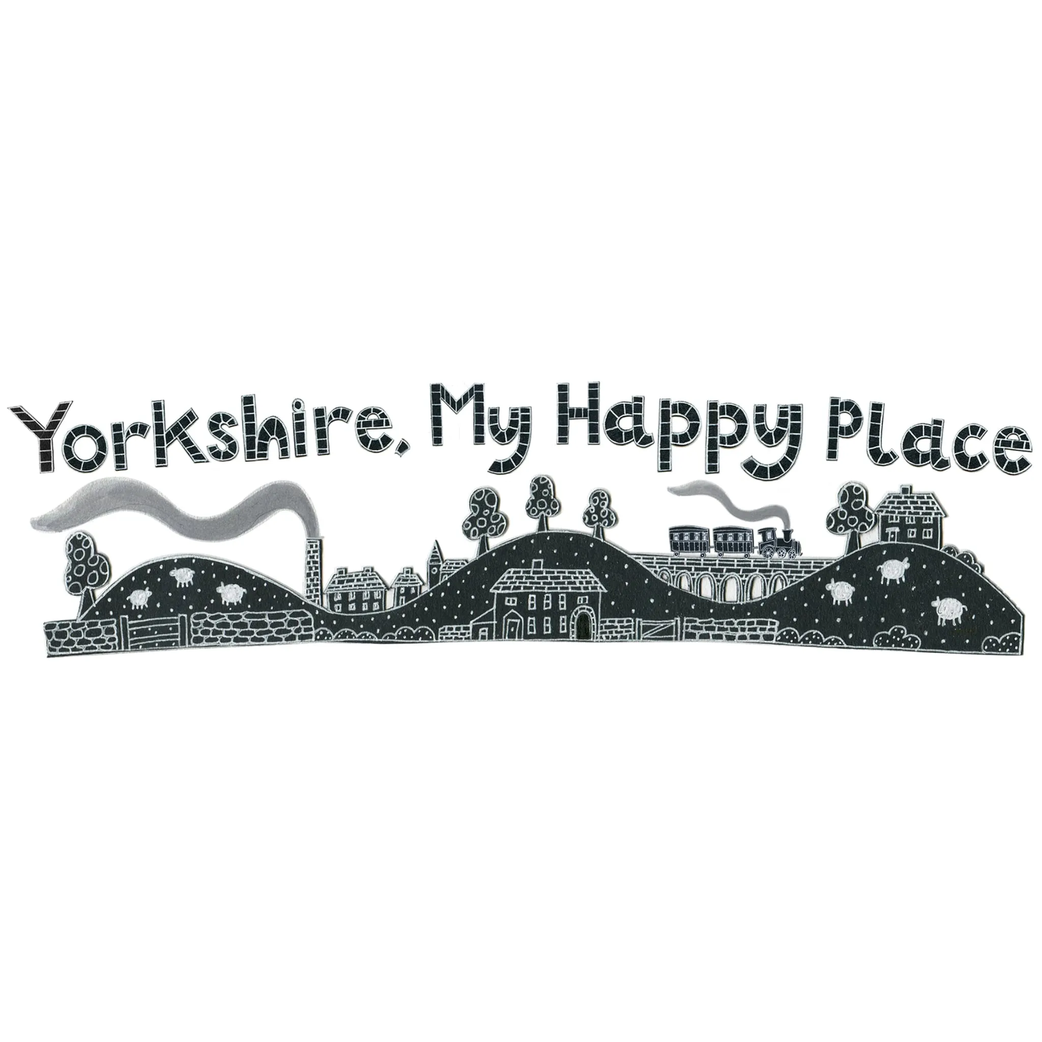 Yorkshire My Happy Place Mug